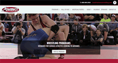 Desktop Screenshot of advancewrestling.com